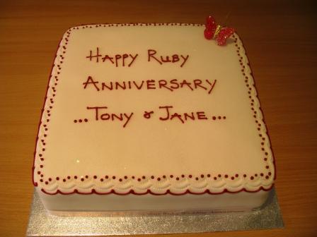 Anniversary Cakes Shop in Exeter,Devon,EX1 1EQ